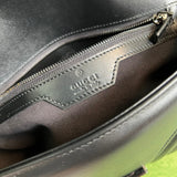 Close-up detail of sophisticated bag design