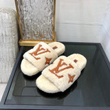 Louis Vuitton Chocolate Brown Ankle Strap Heels - Close-Up Texture View