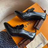 Louis Vuitton luxury shoes detail view — premium authentic designer style