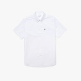 Full styled look of Lacoste luxury clothing with logo-detail design