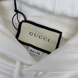 Full styled look of Gucci luxury clothing with logo-detail design