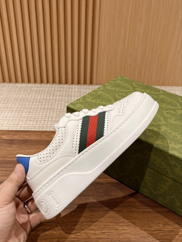 Gucci classic monochrome luxury sneakers view 6 cushioned comfort fit