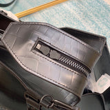 Sophisticated Premium PU Leather Handbag - Premium Craftsmanship Detailing | Women's Premium Handbag #670 - styled full view (image 7) of designer-inspired handbag
