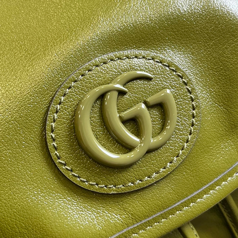 Back view of modern refined women's handbag – women's designer-style accessory