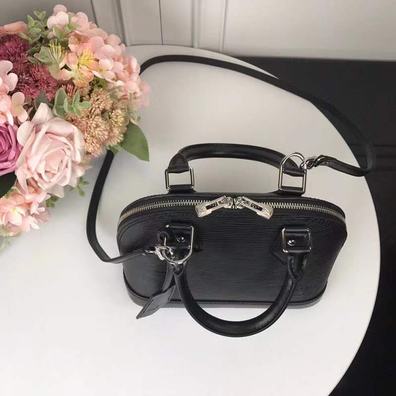 Interior view of classic signature women's handbag – women's luxury handbag