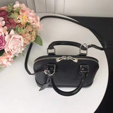 Interior view of classic signature women's handbag – women's luxury handbag