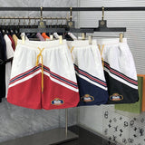 Full styled look of Rhude luxury clothing with label-forward styling