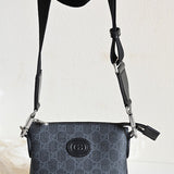 Close-up detail of chic statement women's handbag – women's designer-style accessory