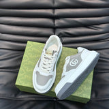 Gucci bold contrast luxury sneakers view 5 sleek tonal finish