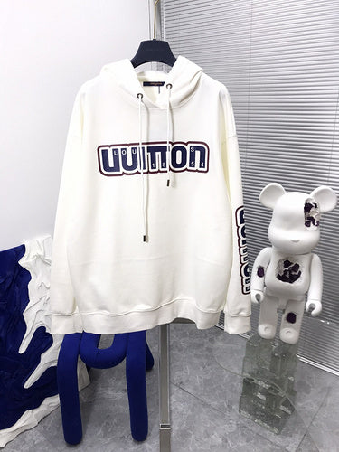 Front view of Louis Vuitton luxury clothing with contemporary cut
