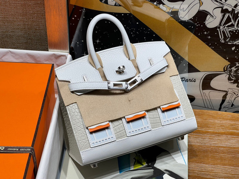 Side view of everyday-ready structured handbag