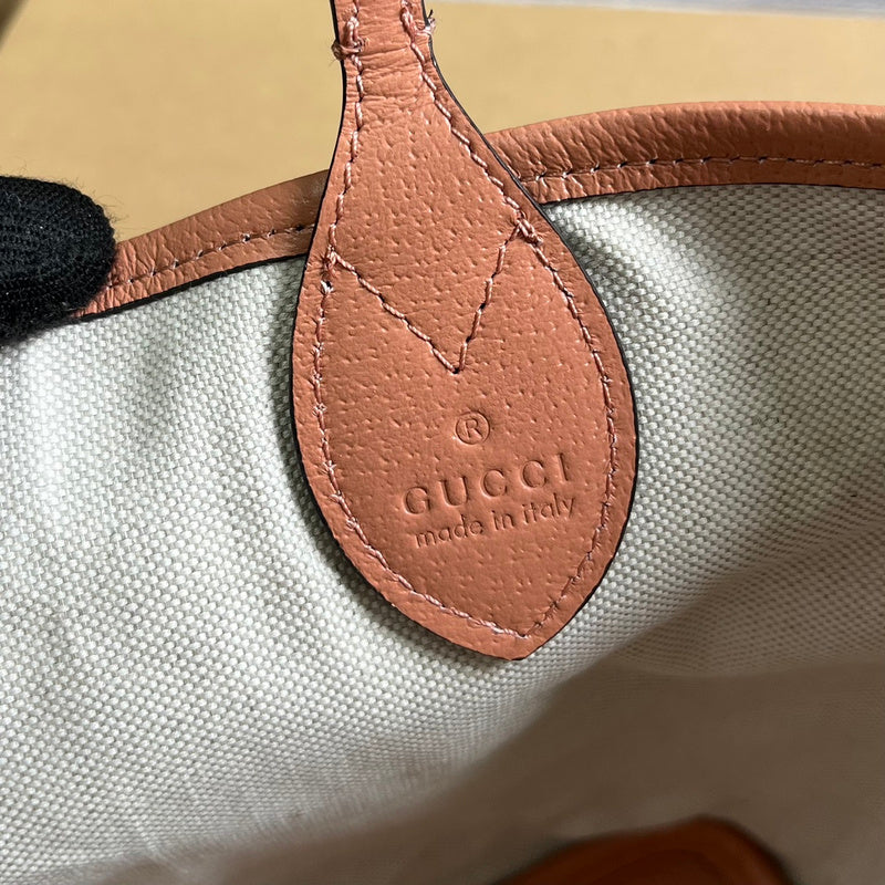 Side profile of chic signature women's handbag – women's luxury handbag