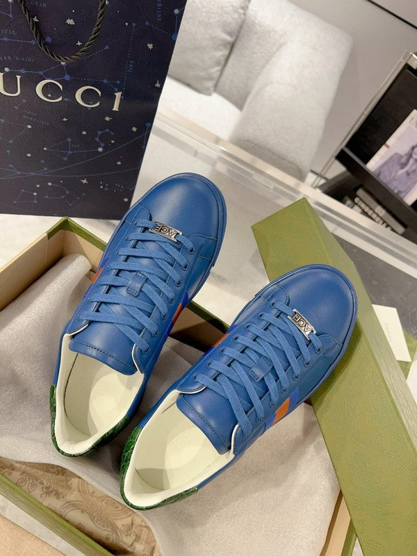 Gucci clean off-white luxury sneakers view 7 chunky sole construction