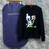 Back view of Louis Vuitton luxury clothing with tailored silhouette