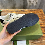 Gucci sneakers detailed view showing premium designer craftsmanship