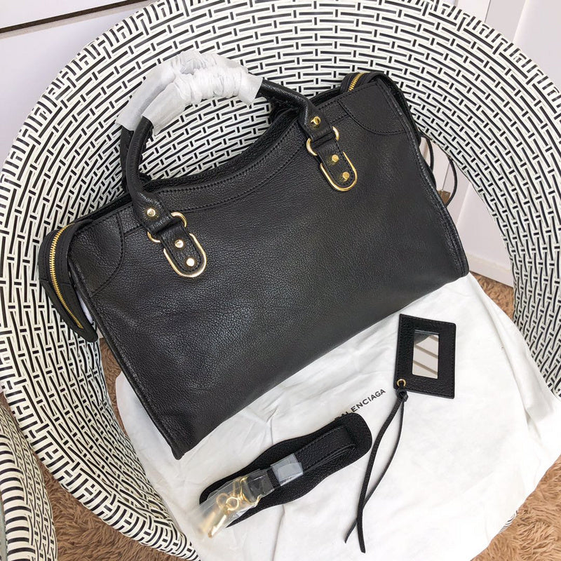 Top view of refined statement women's handbag – women's luxury handbag
