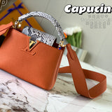 Front view of elevated sleek women's handbag – women's designer-style accessory