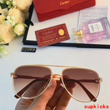 Lifestyle view of Cartier unisex sunglasses