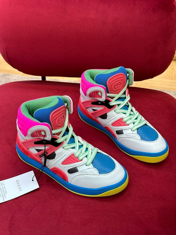 Gucci two-tone luxury sneakers view 9 streetwear statement look