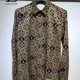Front view of Louis Vuitton cotton t-shirt with signature branding