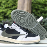 Nike two-tone luxury sneakers view 21 signature lace-up style
