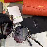 Front view of Cartier unisex sunglasses
