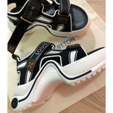 Louis Vuitton shoes Style 308 - close-up of premium leather craftsmanship