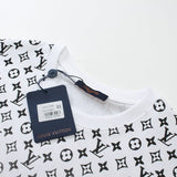 Full styled look of Louis Vuitton cotton t-shirt with everyday silhouette