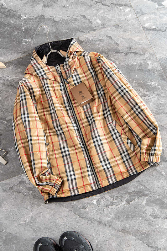 Burberry clothing back view — premium authentic designer style