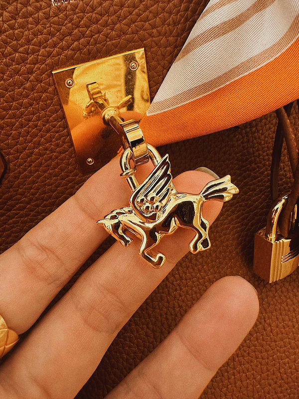 Close-up detail of considered bag design