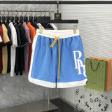 Back view of Rhude luxury clothing with runway-inspired design