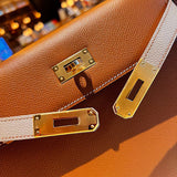 Close-up detail of minimalist bag design