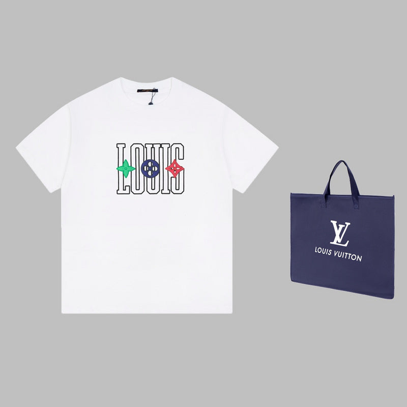 Back view of Louis Vuitton cotton t-shirt with everyday silhouette