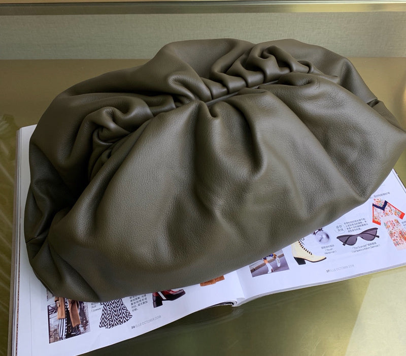 Bold Vegan Leather Handbag - Signature Hardware Accents | Women's Designer-Inspired Purse #1751 - front view (image 1) of designer-inspired handbag