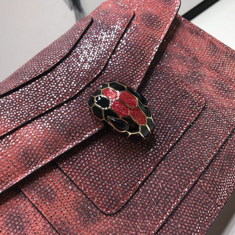 Bold Premium PU Leather Handbag - Smooth Faux-Leather Exterior | Women's Premium Handbag #1781 - hardware and detail close-up (image 5) of designer-inspired handbag