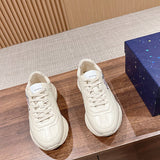 Gucci soft grey luxury sneakers view 11 chunky sole construction