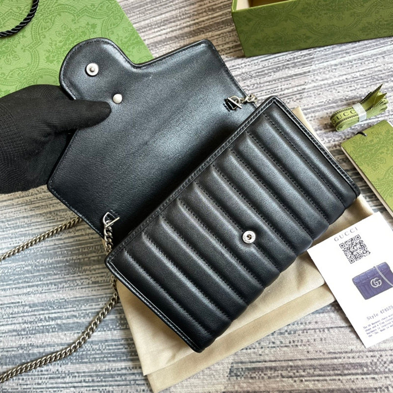 Interior view of structured polished women's handbag – women's everyday handbag