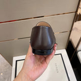 Gucci stone beige luxury sneakers view 5 classic court silhouette