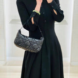 Interior view of polished classic women's handbag – women's premium purse