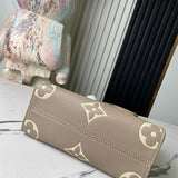  understated shoulder bag styled with outfit