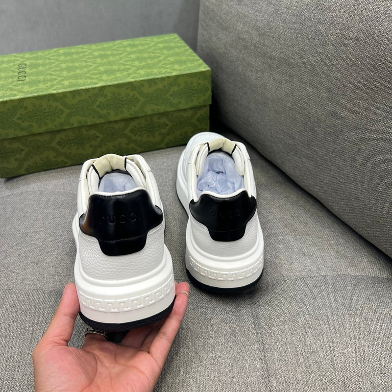 Gucci bold contrast luxury sneakers view 7 streetwear statement look