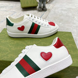 Gucci tonal black luxury sneakers view 5 padded collar comfort