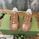 Gucci classic monochrome luxury sneakers view 8 low-top design