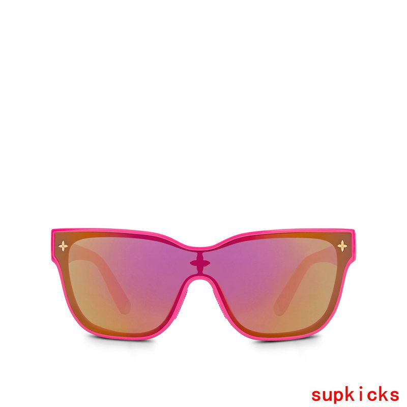 Lifestyle view of Louis Vuitton unisex sunglasses