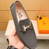 Hermes shoes Style 041 - close-up of refined designer finish