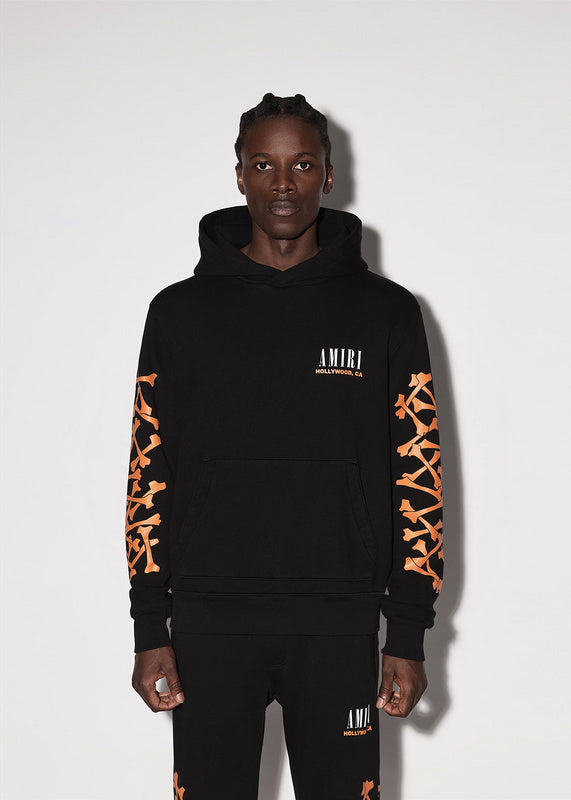 Amiri luxury hoodie detail shot