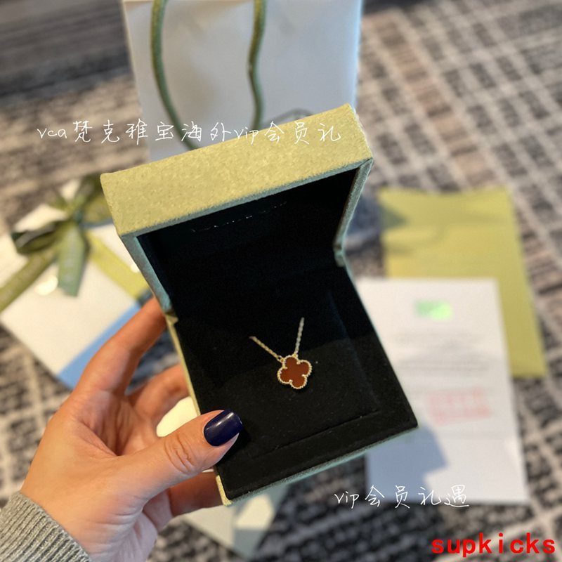 Lifestyle view of Van Cleef & Arpels unisex jewelry piece