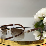 Full view of Cartier unisex sunglasses