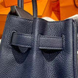 Close-up detail of sleek bag design