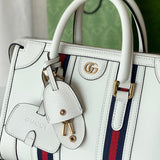 Interior view of statement polished women's handbag – women's everyday handbag
